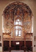 GOZZOLI, Benozzo View of the main apsidal chapel dfg oil painting artist